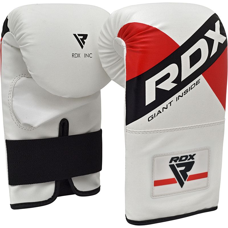 RDX F10 Bag Gloves Red & White