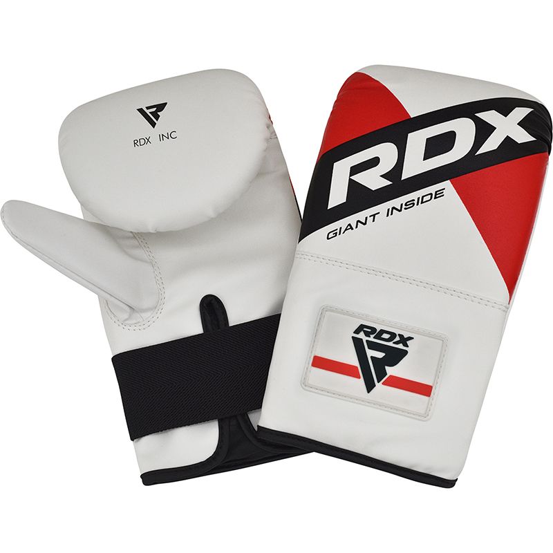 RDX F10 Bag Gloves Red & White