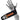 RDX W3 IPL USPA Approved Powerlifting Wrist Support Wraps with Thumb Loops OEKO-TEX® Standard 100 certified#color_blackorange