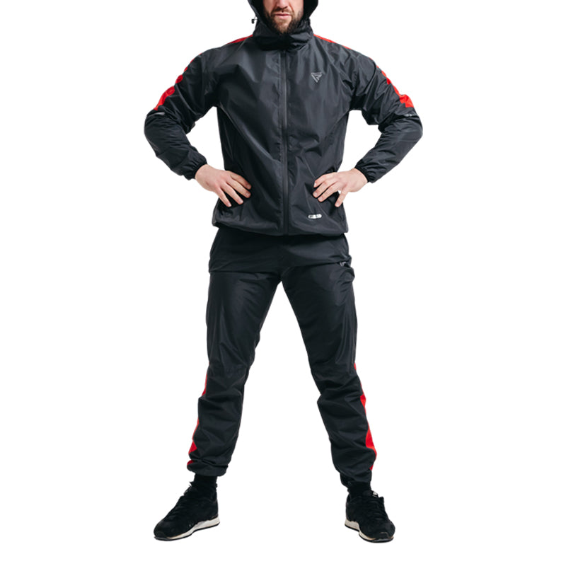 Vêtement Sauna Fitness PVC Durable Combinaison De Sudation Homme RDX Vêtement Sauna Fitness PVC Durable Combinaison De Sudation Homme RDX