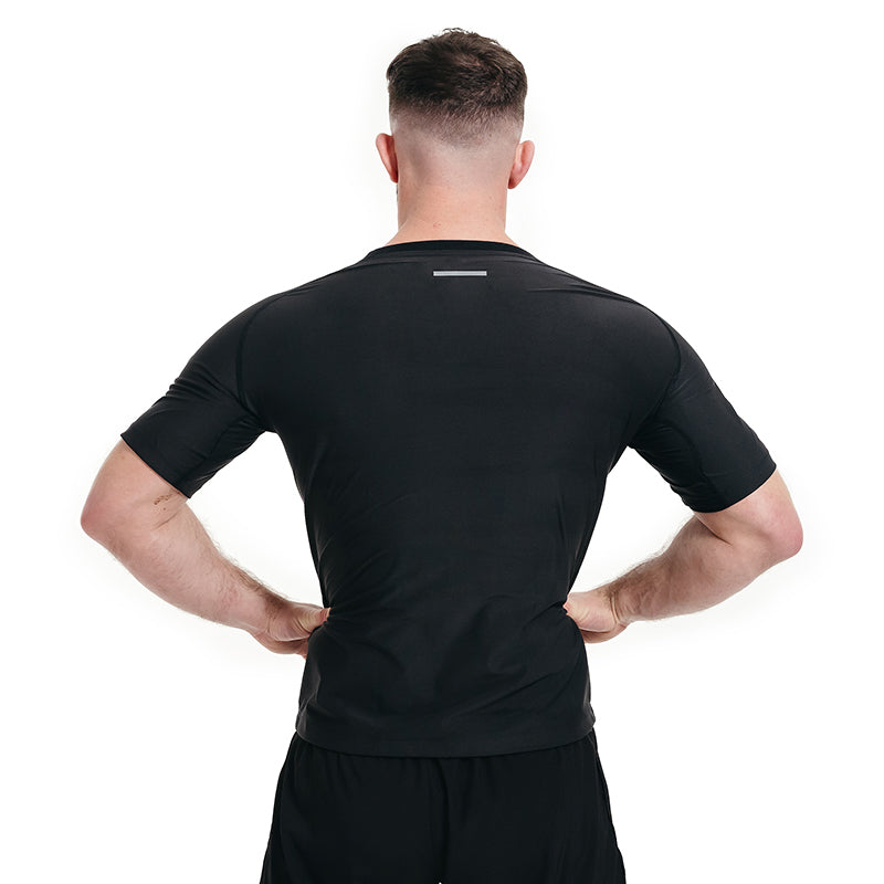 Kiiwah Sudation T-Shirt Homme Manche Courte, Sport Vêtements Amincissant Sudation Suit Shapewear Été pour Exercice Fitness Gym Cyclisme Boxe, Noir Kiiwah Sudation T-Shirt Homme Manche Courte, Sport Vêtements Amincissant Sudation Suit Shapewear Été pour Exercice Fitness Gym Cyclisme Boxe, Noir