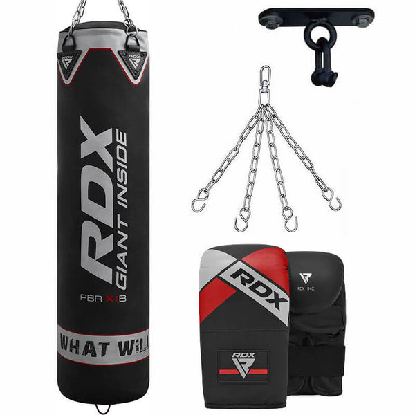 Sac De Boxe Ringside Sac De Boxe Double Extrémité Ringside – Tailles 12,7 Cm, 17,8 Cm, 22,9 Cm – Cuir Renforcé, Câbles Inclus Sac Cuir Qualité Boxeur