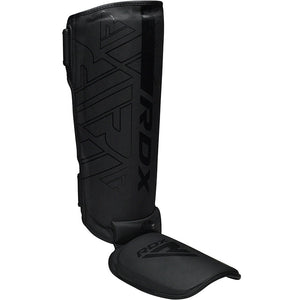 RDX F6 KARA MMA Protège-Tibias Cuir PU