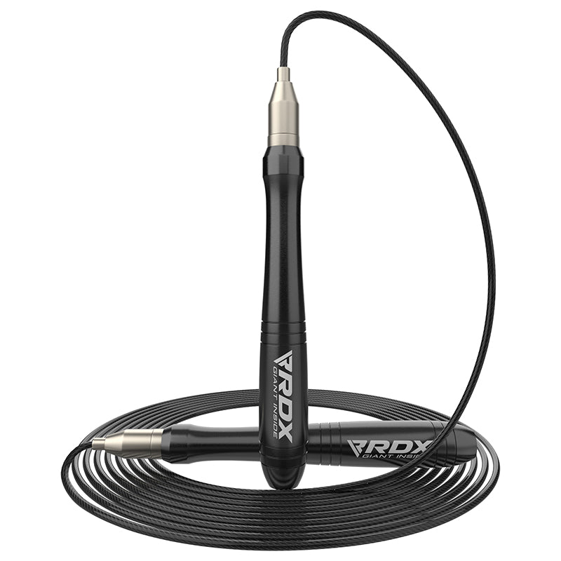 Corde À Sauter De Qualité Supérieure Avec Poignées Antidérapantes, Cordes En Acier Réglables Corde À Sauter De Qualité Supérieure Avec Poignées Antidérapantes, Cordes En Acier Réglables