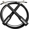 RDX C5 Black Plastic Adjustable Jump Ropes #color_black