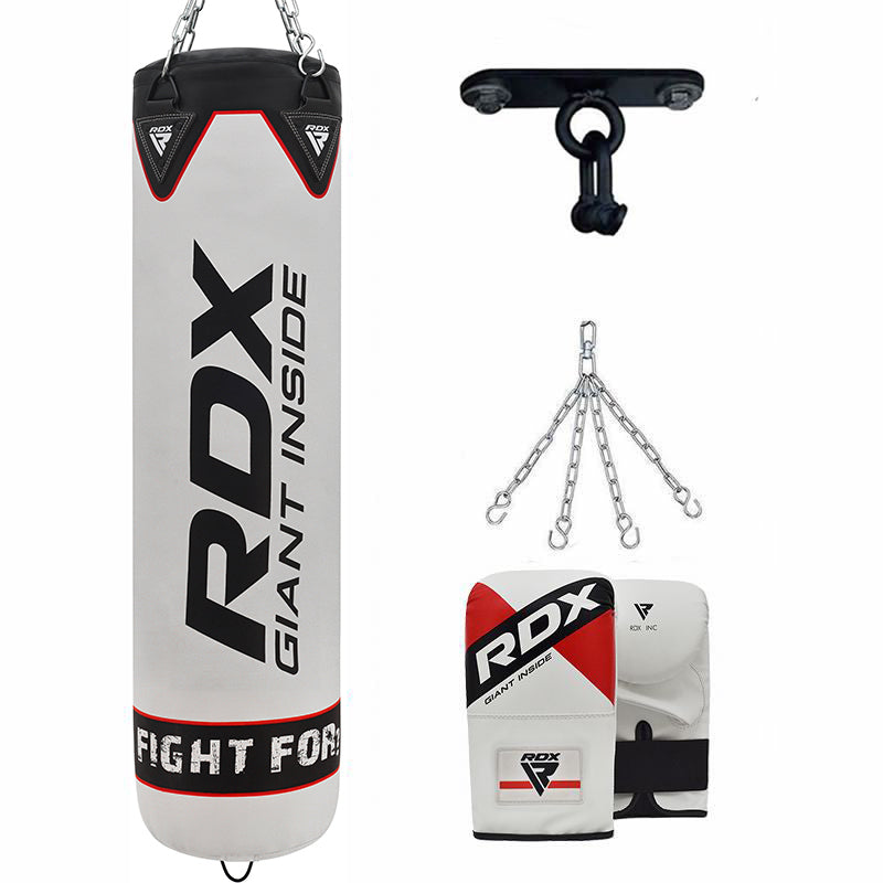 Support Crochet Plafond Pour Sac De Boxe - Kit Complet Avec Mousqueton, Ressort Et Vis - Fabriqué En Italie