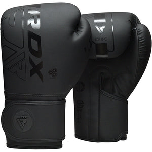 RDX F6 Kara Gants de Boxe Noir 6oz