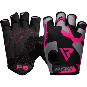 RDX F6 Rose Femmes Gants de Musculation