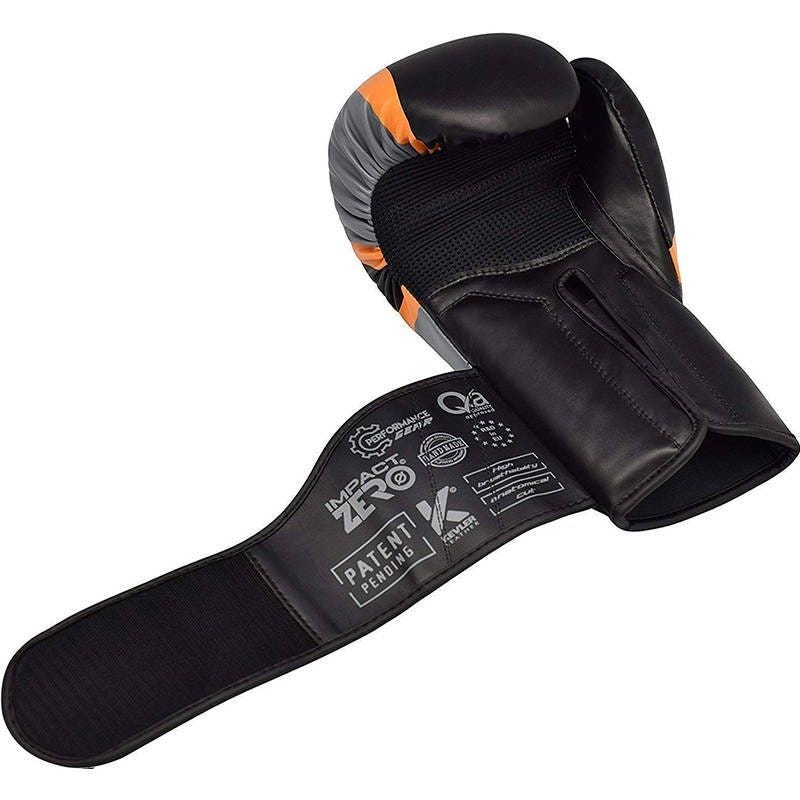RDX F12 4ft / 5ft 3-in-1 Punch Bag & GlovesBlack / Orange / Gray Set