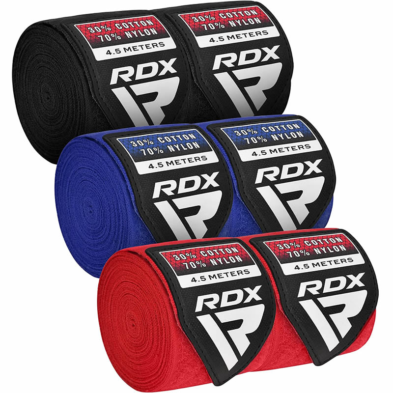 Rival Bandes De Boxe Mexicaines Noir 5 M - Protection Et Confort Incomparables