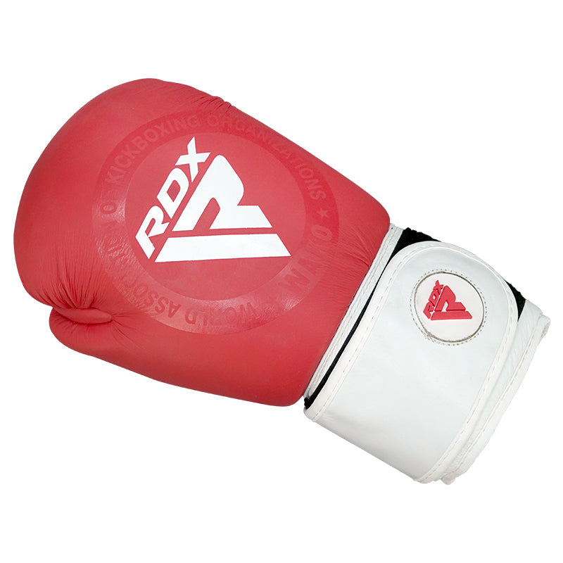 RDX T1 WAKO Gants de boxe rouge