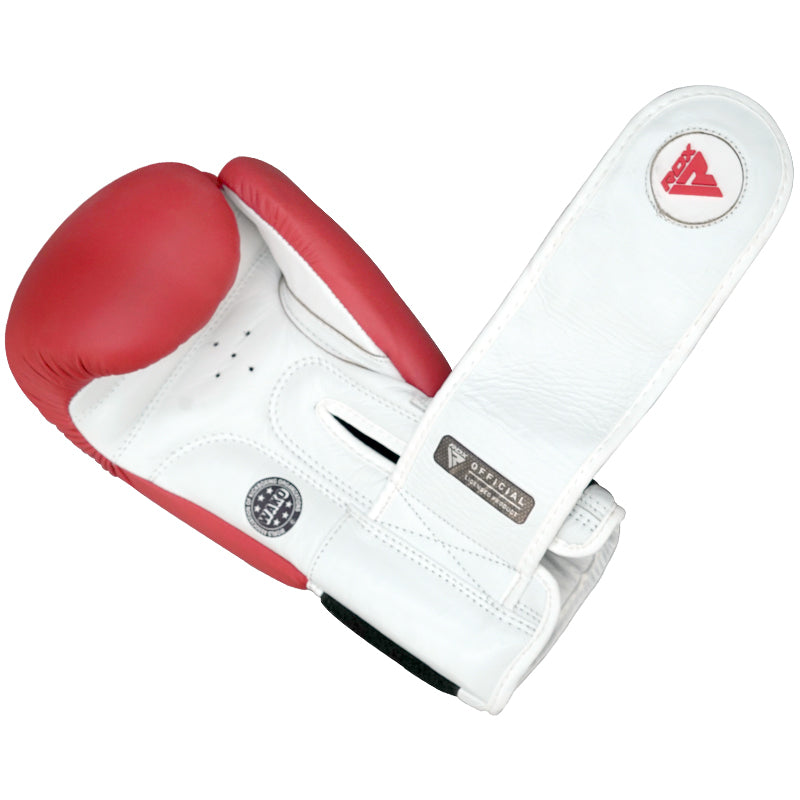 RDX T1 WAKO Gants de boxe rouge