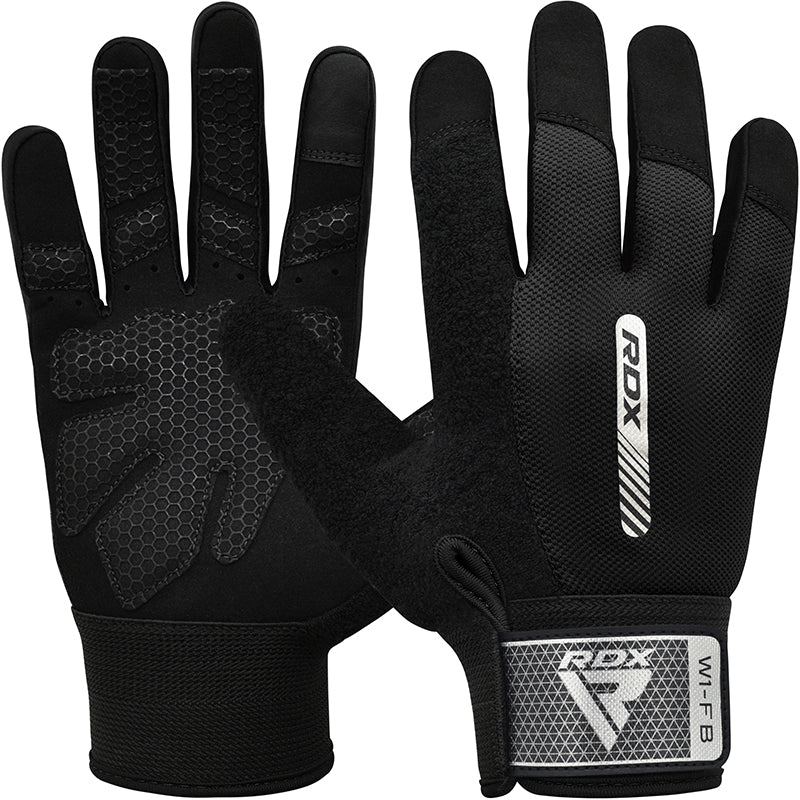 Trideer Gants d'entraînement rembourrés pour homme – Gants d'haltérophilie avec support de poignet, protection complète de la paume et poignées supplémentaires pour l'haltérophilie, l'exercice, le Trideer Gants d'entraînement rembourrés pour homme – Gants d'haltérophilie avec support de poignet, protection complète de la paume et poignées supplémentaires pour l'haltérophilie, l'exercice, le